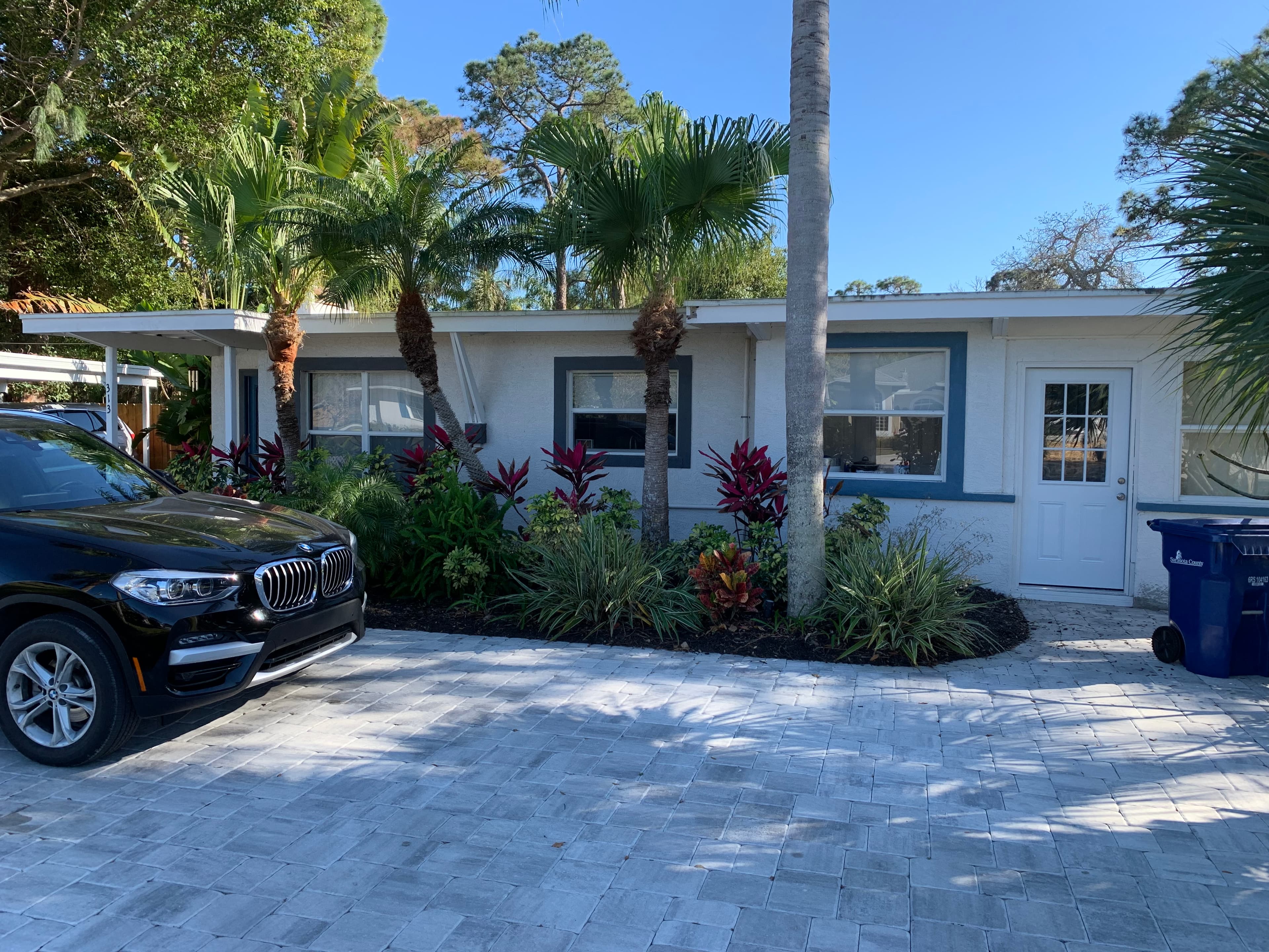 Premium paver driveway installation